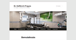 Desktop Screenshot of helfferich.hu